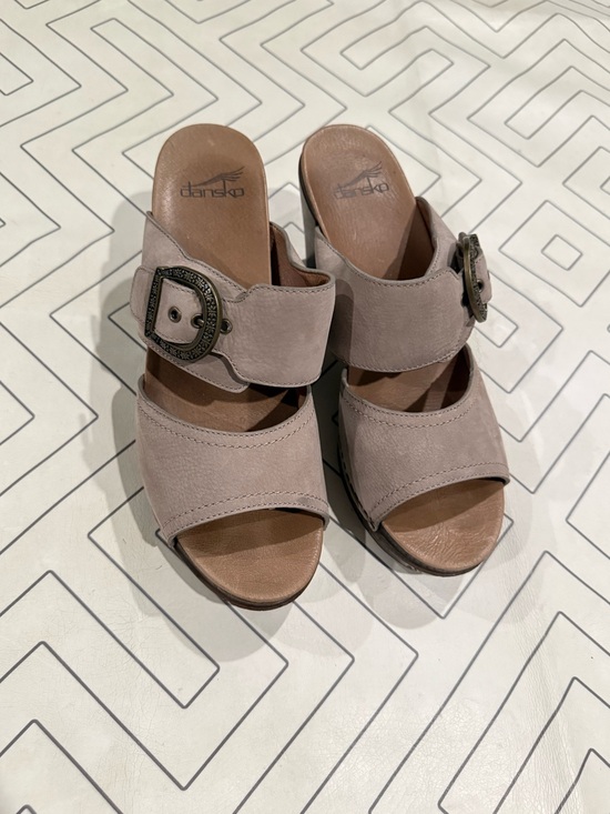 Dansko Shoes - Dansko Brown Platform Sandals